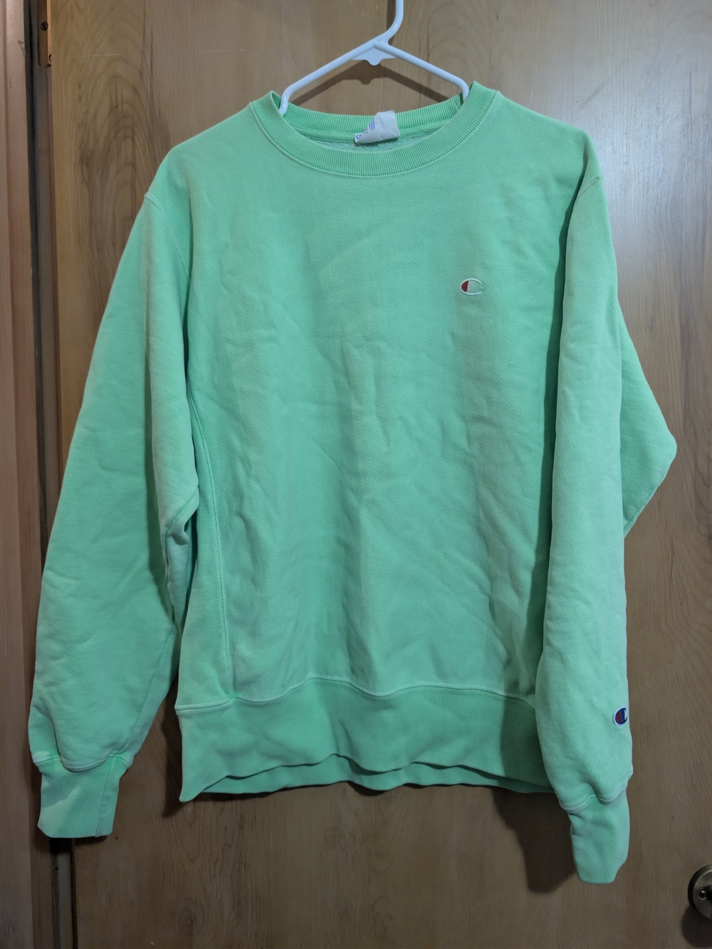 Champion Men’s Crewneck Sweatshirt - Mint Green